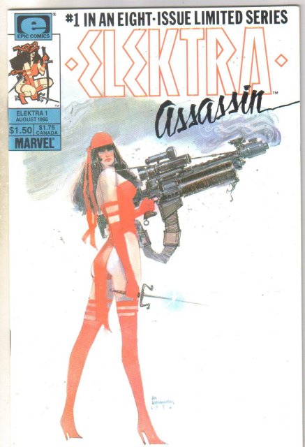 Elektra Assassin #1 comic book near mint 9.4