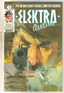 Elektra Assassin #2 comic book near mint 9.4