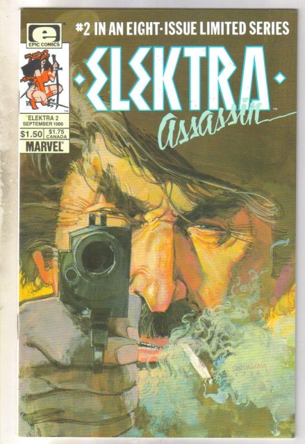 Elektra Assassin #2 comic book near mint 9.4