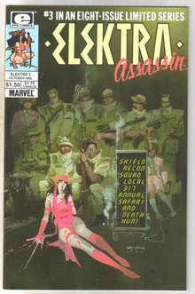 Elektra Assassin #3 comic book near mint 9.4