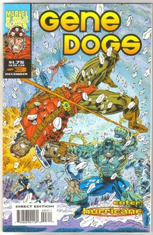Gene Dogs #3 comic book near mint 9.4