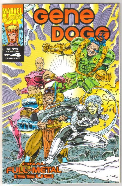 Gene Dogs #4 comic book near mint 9.4