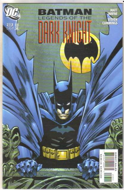 Batman Legends of the Dark Knight #213 comic book near mint 9.4