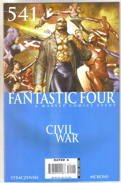 Fantastic Four #571 comic book near mint 9.4