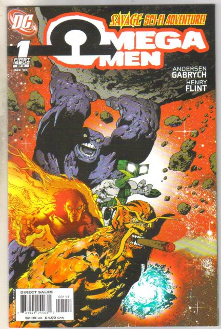 Omega Men #1 comic book mint 9.8