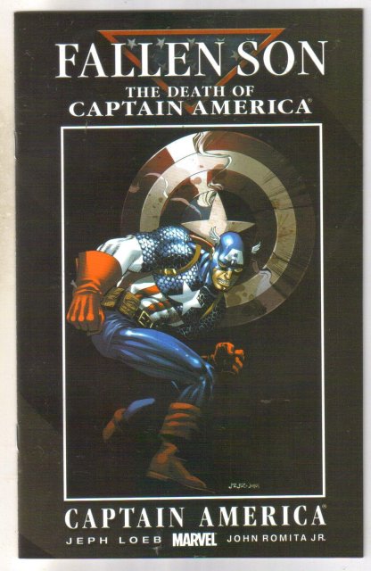 Fallen Son Death of Captain Marvel chapter 3 cover a comic book near mint 9.4