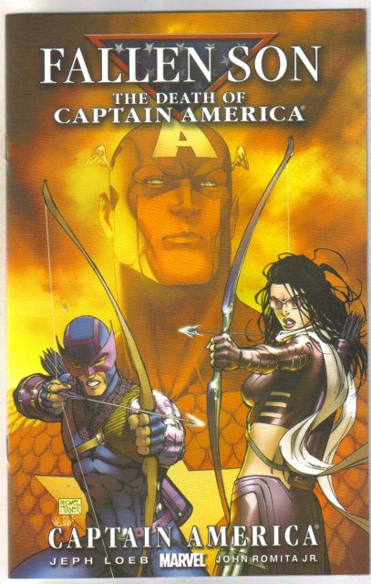 Fallen Son Death of Captain Marvel chapter 3 cover b comic book near mint 9.4