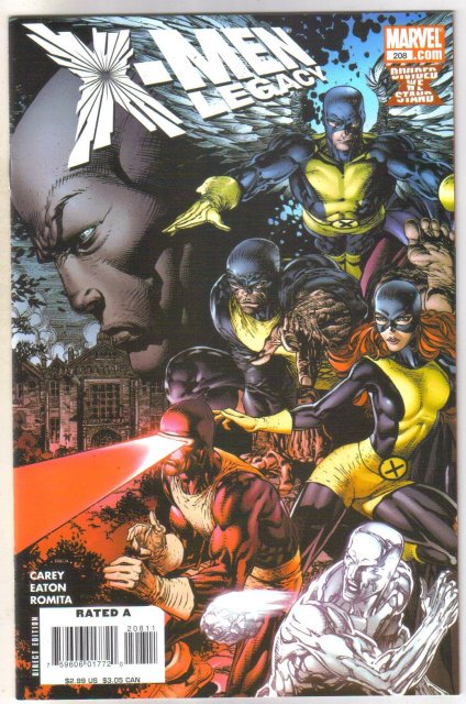 X-men Legacy #208 comic book mint 9.8