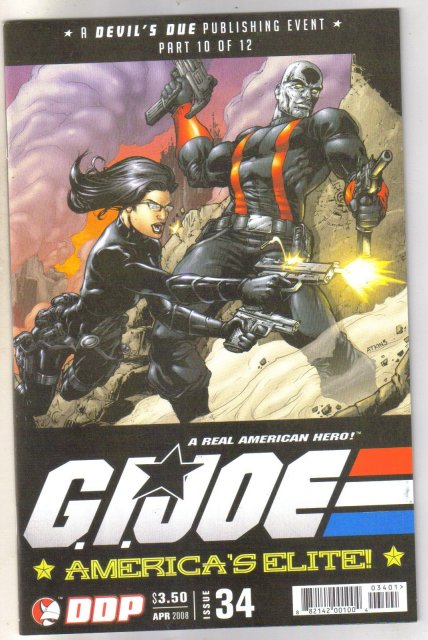 G.I. Joe America's Elite #34 comic book mint 9.8