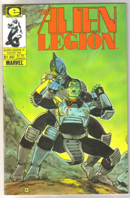 Alien Legion #15 comic book mint 9.8