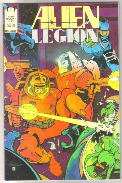 Alien Legion volume 2 #4 comic book mint 9.8