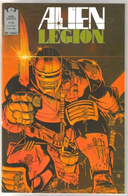 Alien Legion volume 2 #5 comic book near mint 9.4