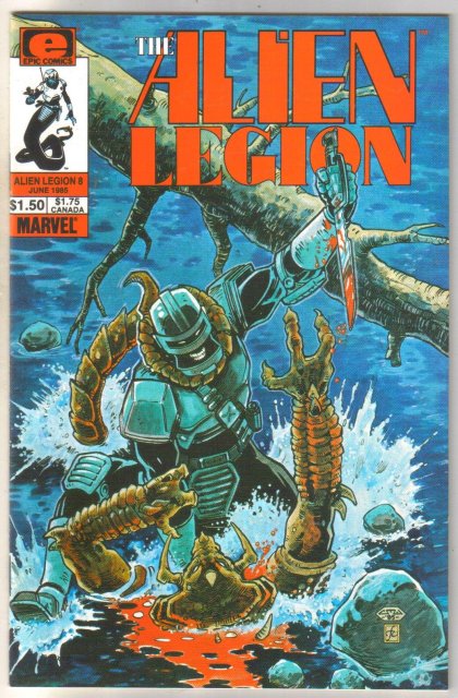 Alien Legion volume 2 #6 comic book near mint 9.4