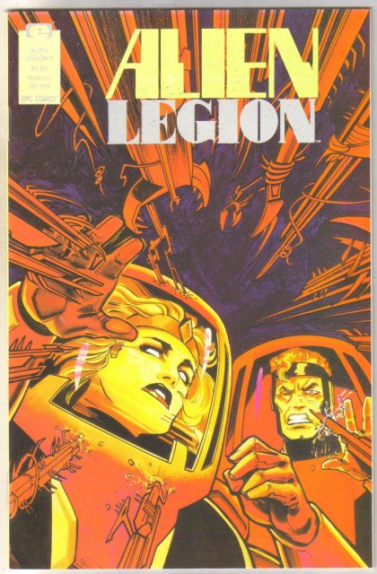 Alien Legion volume 2 #8 comic book near mint 9.4