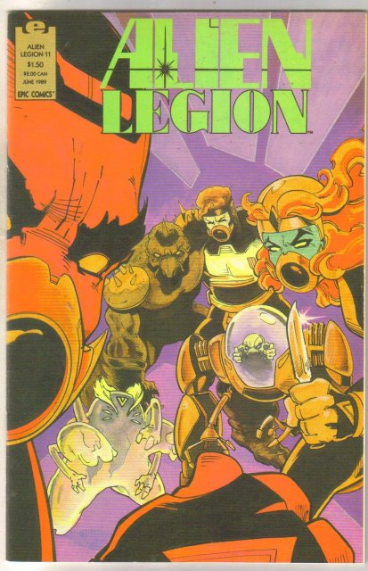 Alien Legion volume 2 #11 comic book near mint 9.4