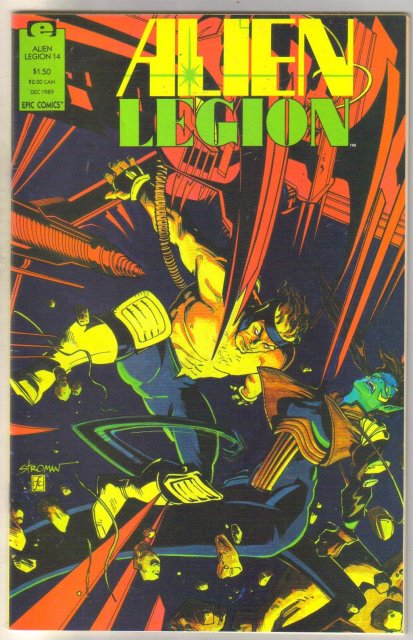 Alien Legion volume 2 #14 comic book near mint 9.4