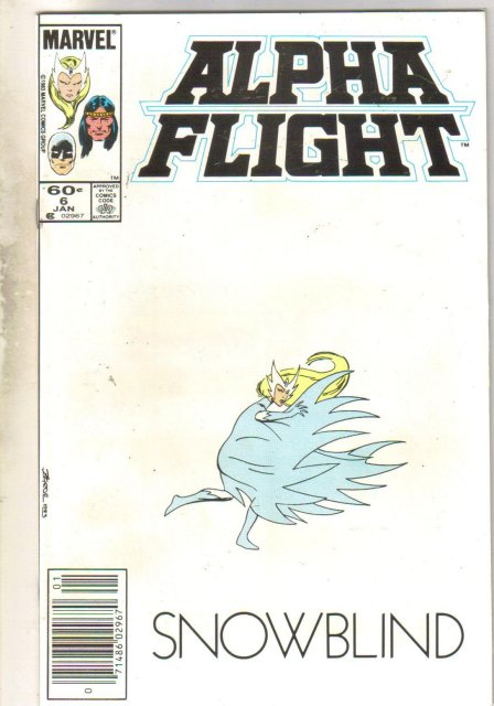 Alpha Flight #6 comic book mint 9.8