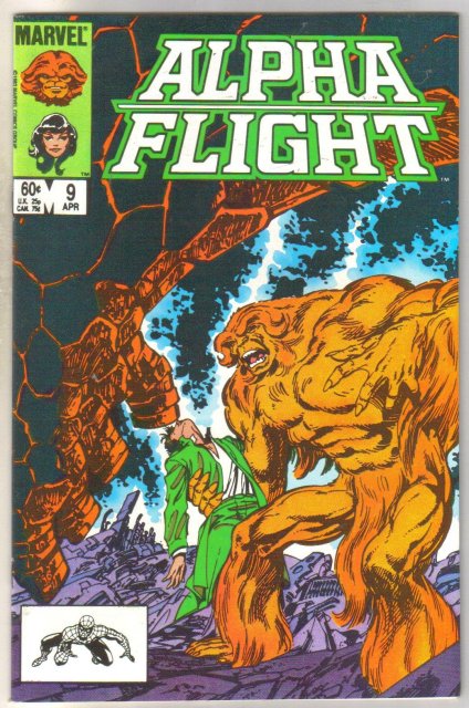 Alpha Flight #9 comic book mint 9.8
