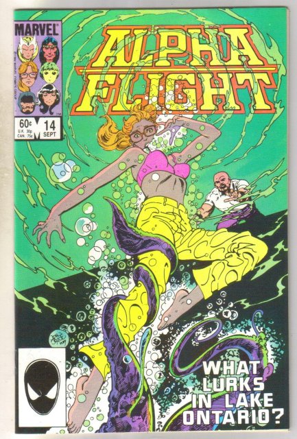 Alpha Flight #14 comic book mint 9.8
