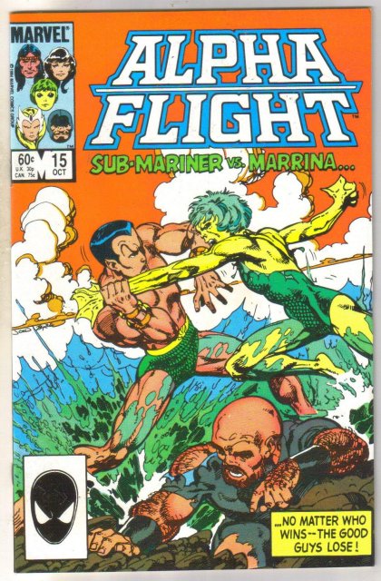 Alpha Flight #15 comic book mint 9.8