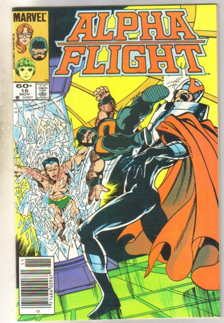 Alpha Flight #16 comic book mint 9.8