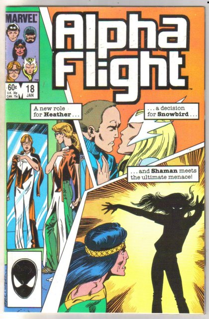 Alpha Flight #18 comic book mint 9.8