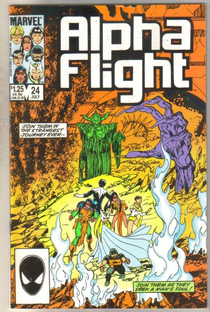 Alpha Flight #24 comic book mint 9.8