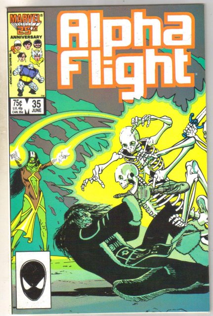 Alpha Flight #35 comic book mint 9.8