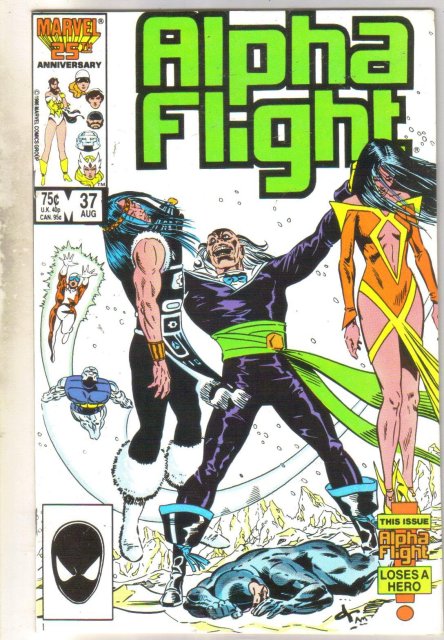 Alpha Flight #37 comic book mint 9.8
