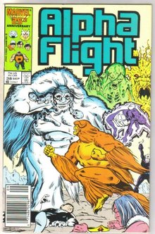 Alpha Flight #38 comic book mint 9.8