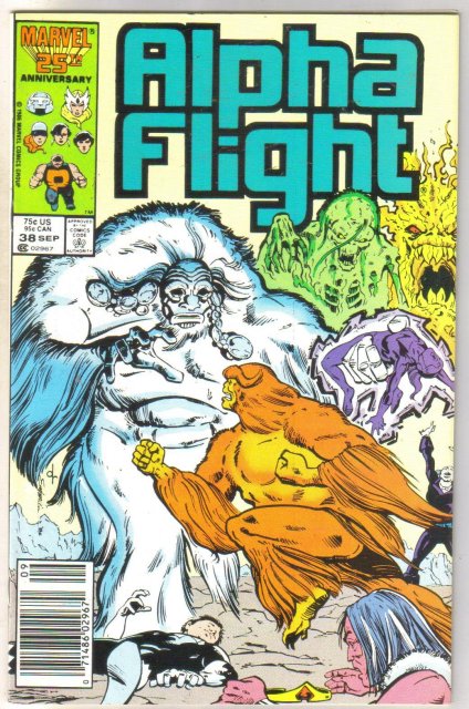 Alpha Flight #38 comic book mint 9.8