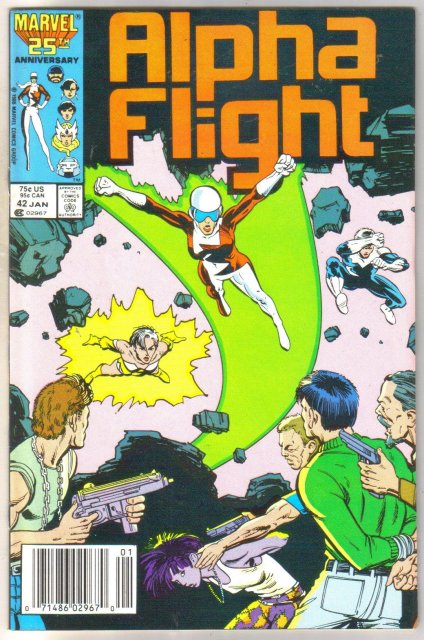 Alpha Flight #42 comic book mint 9.8