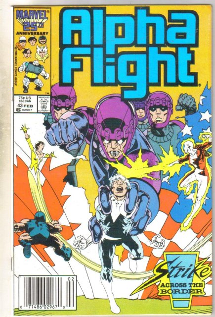 Alpha Flight #43 comic book mint 9.8