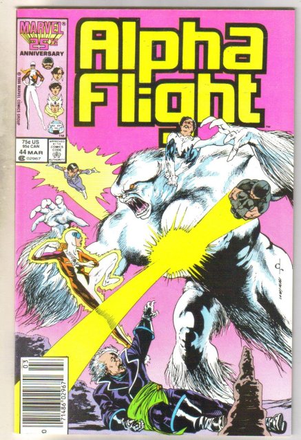 Alpha Flight #44 comic book mint 9.8