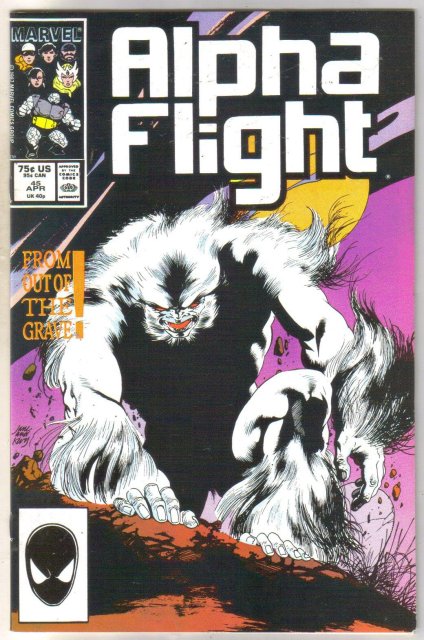 Alpha Flight #45 comic book mint 9.8