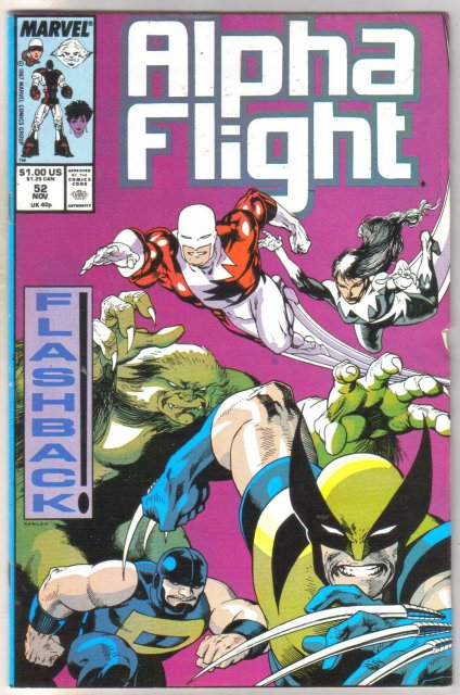 Alpha Flight #52 comic book mint 9.8