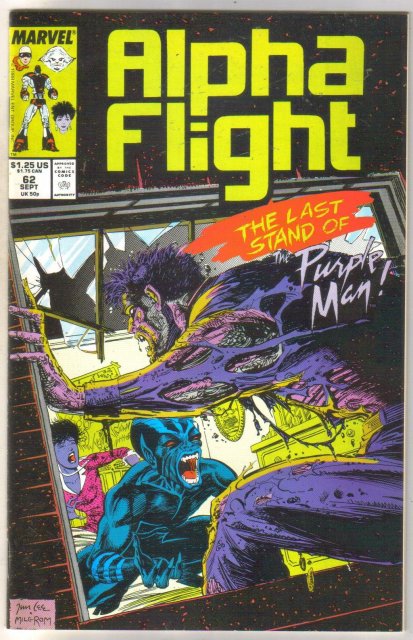 Alpha Flight #62 comic book mint 9.8