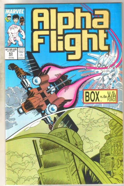 Alpha Flight #63 comic book mint 9.8