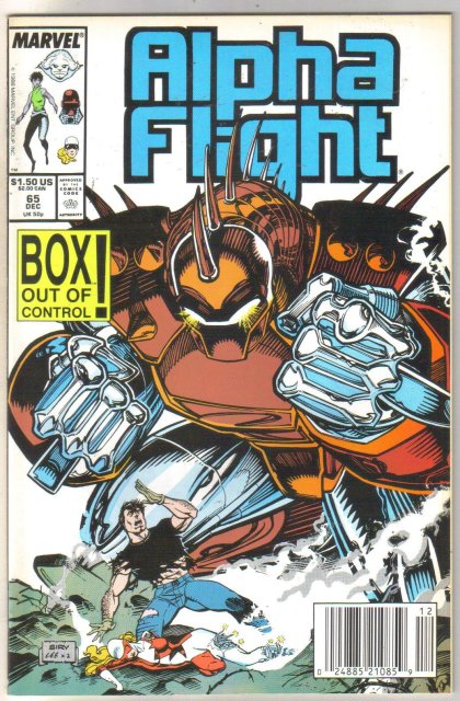 Alpha Flight #65 comic book mint 9.8