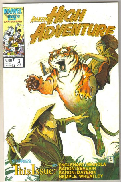Amazing High Adventure #3 comic book near mint 9.4