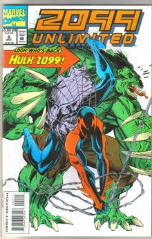 2099 Unlimited #2 comic book mint 9.8