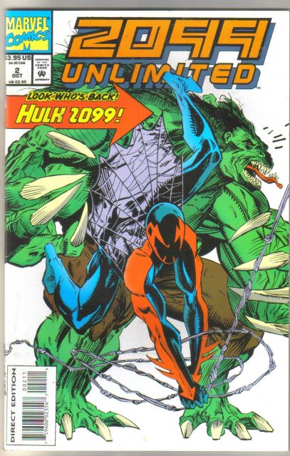 2099 Unlimited #2 comic book mint 9.8