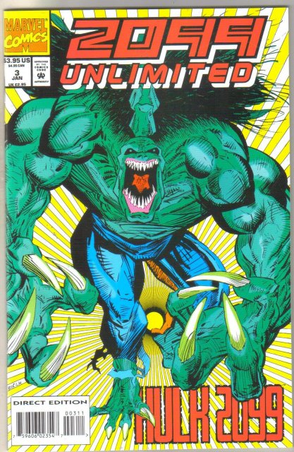 2099 Unlimited #3 comic book mint 9.8