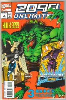 2099 Unlimited #4 comic book mint 9.8