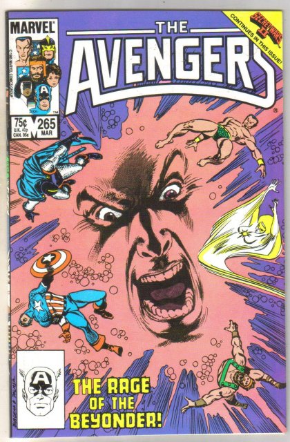 The Avengers #265 comic book mint 9.8