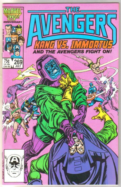 The Avengers #269 comic book near mint 9.4