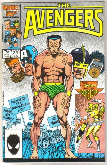 The Avengers #270 comic book mint 9.8