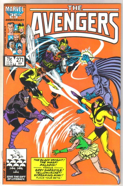The Avengers #271 comic book near mint 9.4