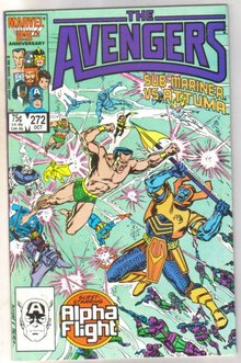 The Avengers #272 comic book near mint 9.4