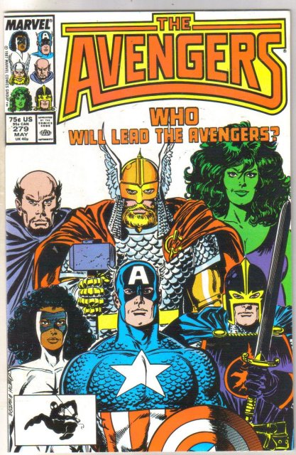 The Avengers #279 comic book near mint 9.4